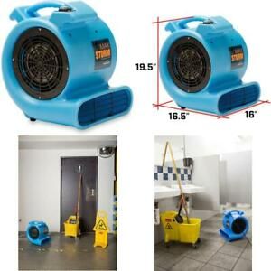 Max Storm 1/2 Hp Durable Lightweight Air Mover Carpet Dryer Blower Floor Fan For