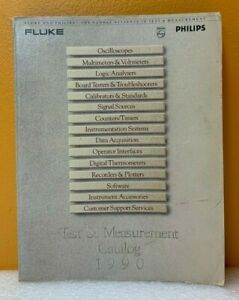 Fluke and Phillips 1990 Test &amp; Measurement Catalog.