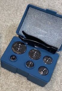 6 piece calibration Weight Set 205 Grams