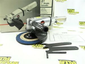NEW JET PNEUMATIC 7&#034; ANGLE GRINDER MODEL JSG-0522 NEW NORTON WHEEL 7000RPM