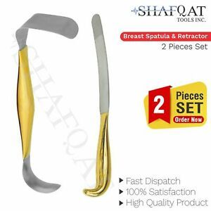 Dissector Malleable Spatula Double Ended Retractor Breast Augmentation Surgery