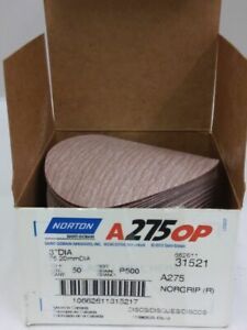 3&#034; 500 Grit A275 Original Performance Alumine Oxide NorGrip® Sanding Discs