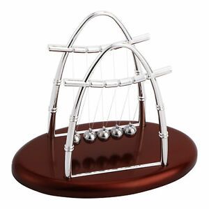 Newtons Balance Balls Toy Physics Pendulum Science Desk Office Classic Toy