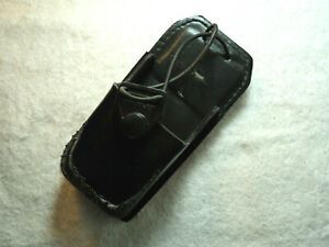 Police Officer Security Guard Service Belt Safariland Leather Radio Pouch Holder
