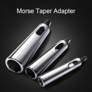 Lathe Milling MT1-2 2-3 3-4 Arbor Morse Taper Reducing Adapter Drill Sleeve Set