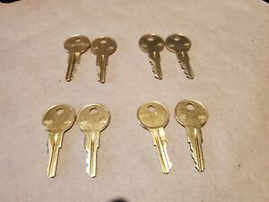 POS Micros Cash Drawer Key APG Key selling pair A1, A3, A5, A6, A7, A8, A9, A10