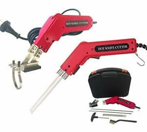 200W Electric Hot Knife tyrofoam Cutting Tool Kit Heat Cutter with Blades Access