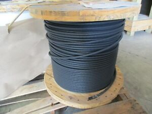 Service Wire Co. #1 AWG XHHW-2 Black Electrical Wire 1400&#039; Spool