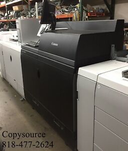 CANON  IMAGEPRESS 8000VP COLOR COPIER, FINISHER, PAPER DECK &amp; SERVER