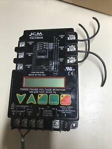 ICM Controls ICM450 3 Phase Line Voltage Monitor And Control