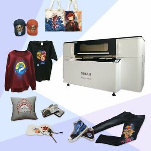 US DTG Printer Direct to Garment Printer 4 Industrial Printing Heads 110V