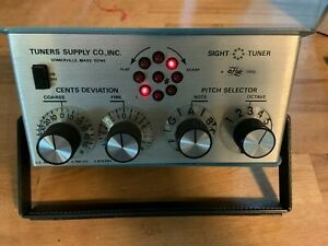 Vintage Hale Sight O Tuner Tuners Supply Co. Musical Piano Organ Pitch Tester