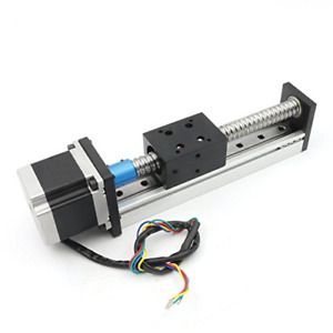 400mm Length Travel Linear Stage Actuator with Square Linear Rails + CBX1605 XY