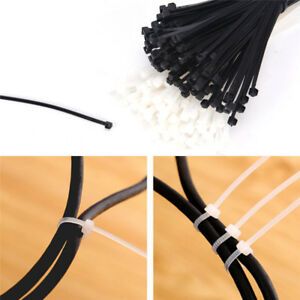 100pcs cable ties tie wraps nylon zip ties self locking strapping line HIHAfi