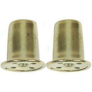 Jandorf Specialty Hardw 60109 1 in. Brass Top Hat Lamp Finial