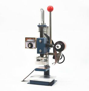 220V Hot Foil Stamping Machine Card Foil Logo Embossing Leather Machine