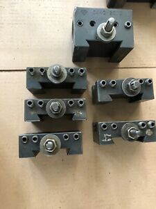ALORIS QUICK CHANGE TOOL HOLDERS CA1 QTY 1, CA2 QTY 4, CA4Q-2000