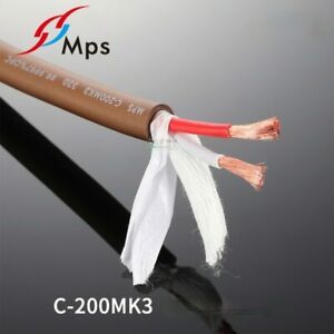 1 meter MPS C-200MK3 oxygen-free copper 300 core signal audio speaker cable 8mm