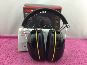 3M WorkTunes Connect Wireless Hearing Protection 24dB NRR, Bluetooth 90543 —USED