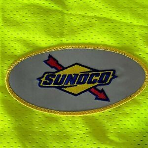 3M ANSI Class 2 Safety Vest 3XL High Visibility Sticky Closure Sunoco Logo Patch