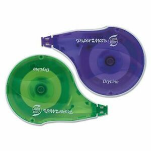 Paper Mate Liquid Paper DryLine Correction Tape, 10 Tapes (PAP6137406)