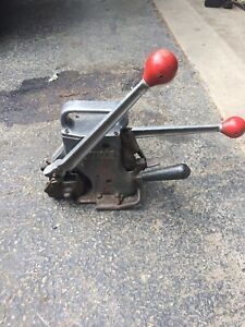 Signode 3/4&#034; AM-34 Sealless Combo Tool Steel Strapping Banding Tensioner Machine