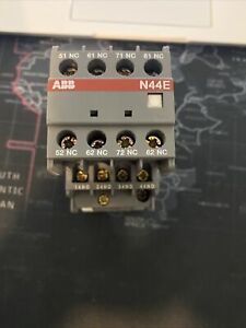 ABBControl Relays, N SeriesItem# N44E-80 - Control Relay, 8-P 4NO/4NC, 240VA
