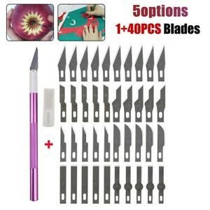 Cutting Tools Mobile Phone Engraving PCB 40pcs Multi Blades Craft Blade