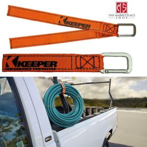 Keeper Wrap-It-Up ORANGE BUNDLING STRAP UV Resist Waterproof Carabiner 05268 NEW