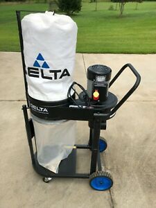 Delta Dust Collection System 1HP Induction Motor 750 CFM 2 Micron Filtration Bag