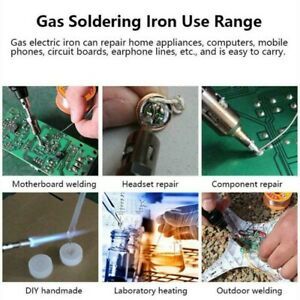 Portable Gas Soldering Iron Set Replacement Small Size Welding 1 *set Of