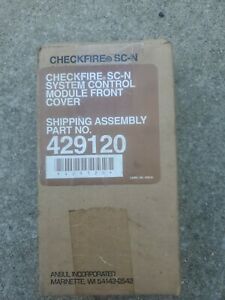 Ansul Checkfire Control Module Front Cover--429120