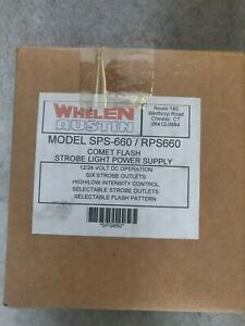 Whelen SPS-660 Comet Flash SPS660 Head Strobe Box Power Supply (6.1) BRAND NEW