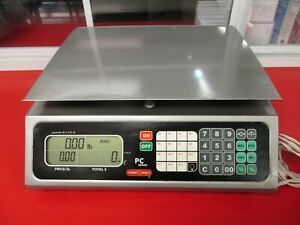 Tor-rey PC-40L, 40 x .01 lb Price Computing Scales Battery &amp; 120 volt #5951