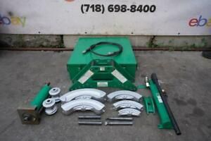 Greenlee 880 3/4 to 2 inch Rigid Pipe Bender.   Works Great