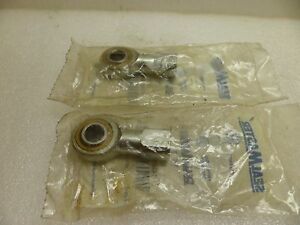 SEALMASTER TF7 ROD END BEARING 7/16-20UNF 7/16&#034; EYELET LOT OF 2 NOS