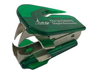 LOT OF 2 Ultimate Erkie Staple Remover with Pliers and Letter Opener GREEN