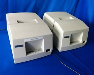 Lot of 2 Epson TM-U325PD M133A POS Receipt / Validation Printers - FOR PARTS