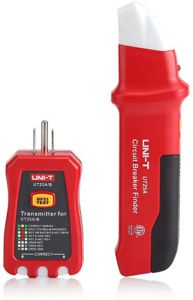 Circuit Breaker Tester, Automatic Circuit Breaker Tracer with LED Indicator Adju