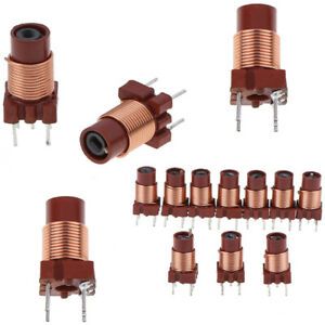 10pcs 12T 0.6uh-1.7uh Adjustable Ferrite Core Inductor High-Frequency Inductance