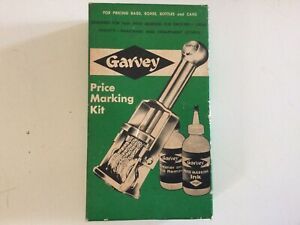 VINTAGE NEW In Original Box GARVEY PRICE MARKING Kit   MODEL  S-169A-5