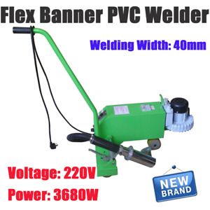 New Flex Banner PVC Welders Welding Machine with Motor Outside - 40mm Width