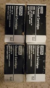 MSA 464031 Chemical Cartridge GMA type (4 Boxes of 10 459315 )