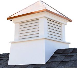 Manchester Vinyl Cupola, Perfect Size for a 2 Car Garage or Smaller House, 30” S