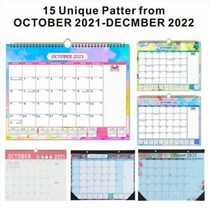 Supplies Work Memo English Desk Calendar Daily Schedule Desktop Accessories