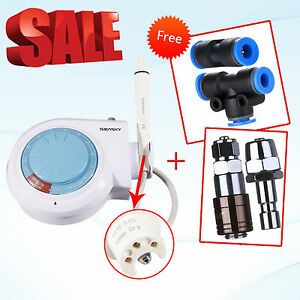 Electric Piezo Ultrasonic Scaler w/ Handpiece Scaling Perio Tip fit EMS+Gifts QH