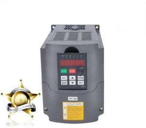 VFD 110V Input 1.5KW 2hp Variable Frequency Drive CNC Drive Inverter Converter f