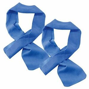 Ergodyne 6603-2PK Chill Its 6603 Cooling Neck Wrap Long Lasting Cooling Relie...