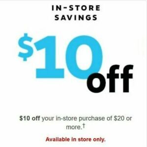 Staples coupon $10 off $20 In Store Only Expires 9/4/2021