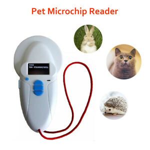 RFID Universal Pet Chip Scanner Reader Microchip ISO FDX-A 134.2kHz Handheld Cat